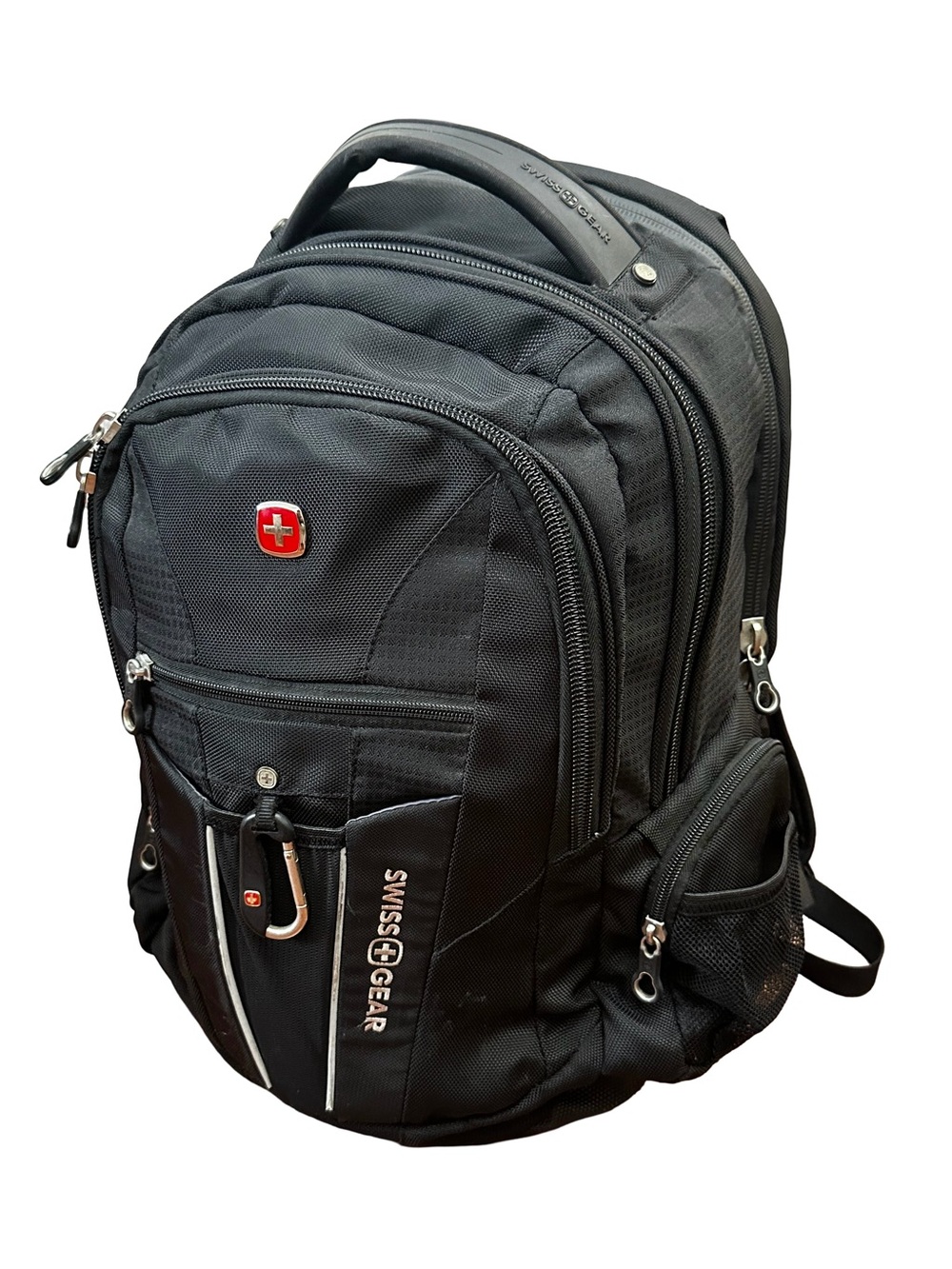 SwissGear Airflow Laptop Backpack Black Work Travel School Rucksack